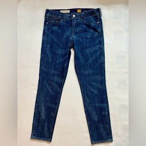 Pilcro and the Letterpress By Anthropologie jeans Sz 27 Feather Print
